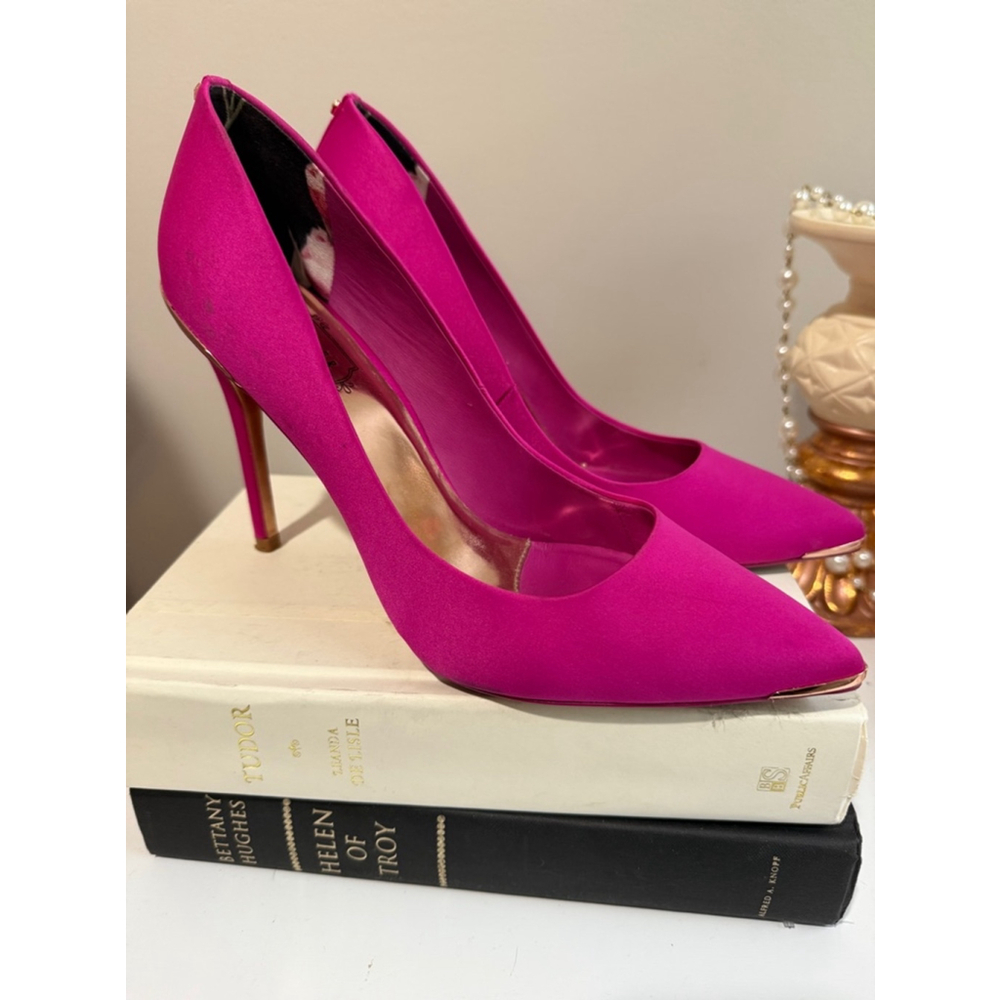 Hot Pink Ted Baker Heels Size 9